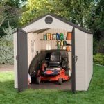 8' x 12.5' Lifetime Plastic Outdoor Storage Shed With 1 Window