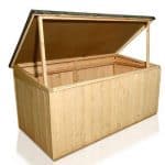 BillyOh Keep it Tidy Deck Box Tongue and Groove Storage Chest with Felted Roof