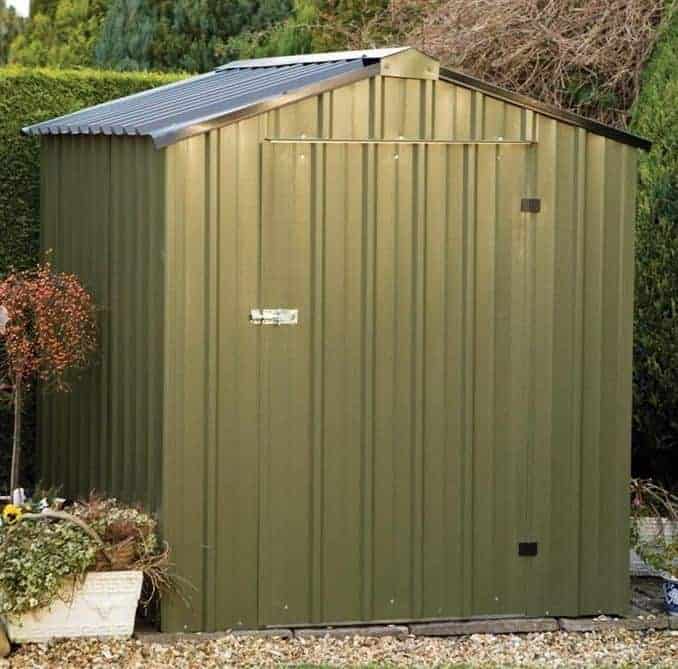 Easy Kit Apex Metal Garden Shed - What Shed