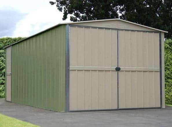 10 x 15 Store More Canberra Ten Apex Metal Shed - What Shed