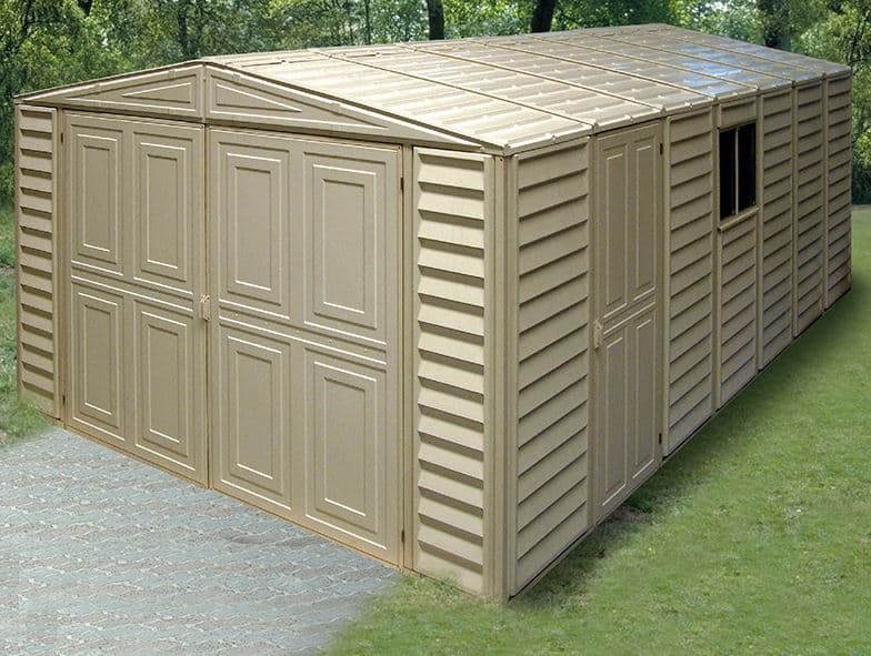 10' x 18' duramax vdm plastic garage - what shed