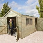 10' x 8' Shed-Plus Champion Heavy Duty Combination Double Door Shed