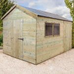10' x 8' Shed-Plus Champion Heavy Duty Combination Single Door Shed