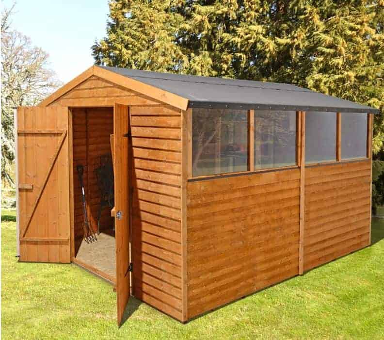 10' x 8' Shed-Plus Overlap Workshop Shed - What Shed