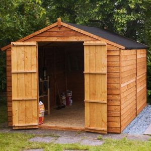 10 x 8 Waltons Windowless Overlap Apex Wooden Shed
