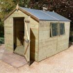 12' x 8' Shed-Plus Champion Heavy Duty Apex Single Door Shed
