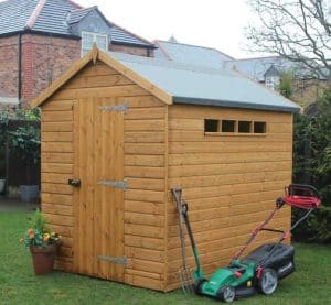 12' x 8' Traditional Apex Security Shed