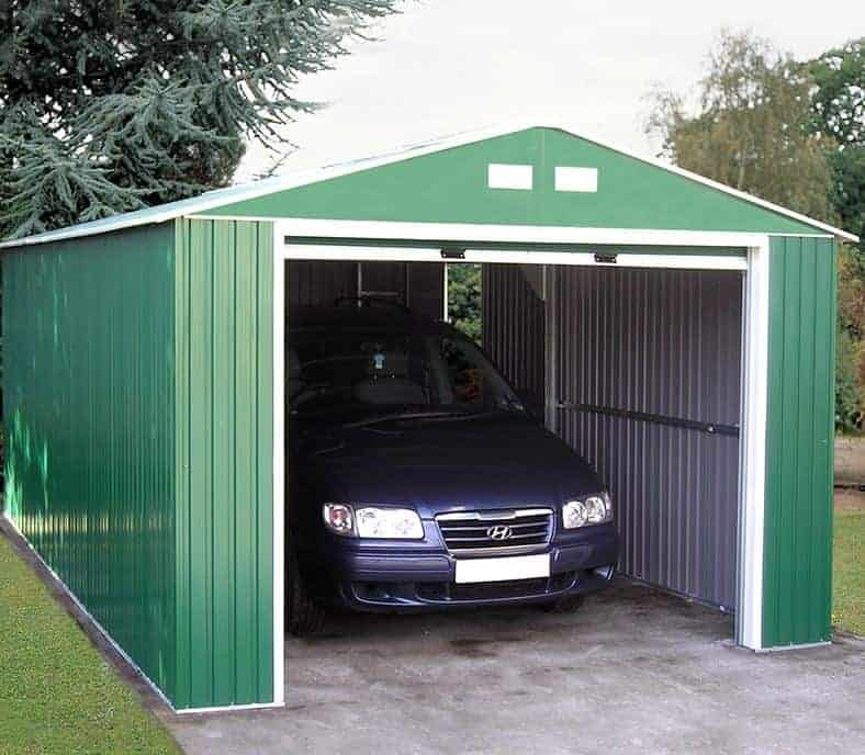 12'2 x 19'10 store more olympian metal garage - what shed