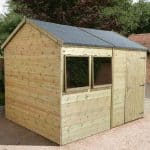 16' x 10' Shed-Plus Champion Heavy Duty Reverse Apex Single Door Shed