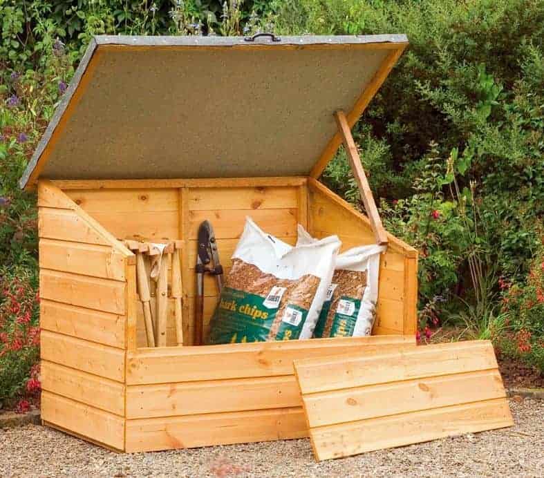 4' x 3' Store-Plus Shiplap Garden Storage Box - What Shed