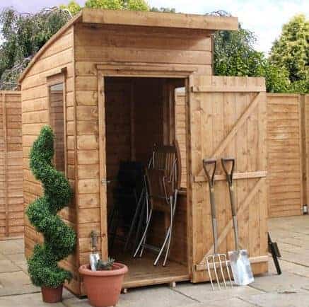 4' x 6' Windsor Curved Roof AERO Shed - What Shed
