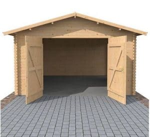 4.2 x 5.7m Waltons Garage Log Cabin