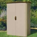 5' x 3' Suncast Resin Conniston Four Vertical Shed