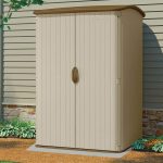 5' x 4' Suncast Resin Conniston Three Vertical Shed