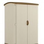 5' x 4' Suncast Resin Conniston Three Vertical Shed Side View