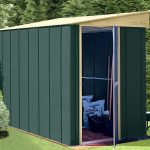 5' x 8' Shed Baron Grandale Lean To Metal Shed