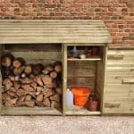 6' x 2' Store-Plus Large Log Store Tool Shed