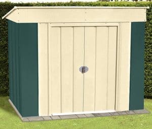 6' x 4' Shed Baron Grandale Low Pent Metal Shed