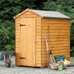 6' x 4' Shed-Plus Overlap Secure Shed