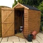 6 x 4 Waltons Windowless Overlap Apex Wooden Shed