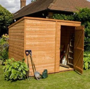 6 x 4 Waltons Windowless Tongue and Groove Pent Wooden Shed