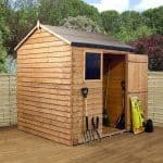 6 x 6 Walton's Reverse Overlap Apex Wooden Shed