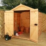 6 x 6 Waltons Windowless Shiplap Tongue and Groove Apex Garden Shed