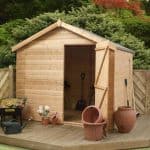 6 x 8 Waltons Windowless Tongue and Groove Reverse Apex Garden Shed