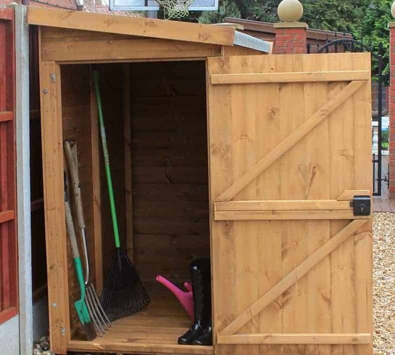 7' x 3' traditional pent tool store shed - what shed