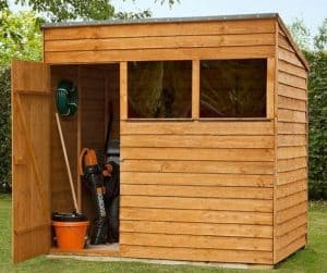 7' x 5' Shed-Plus Overlap Pent Shed