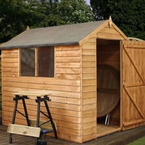 7 x 5 Waltons Overlap Apex Wooden Shed
