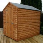 7 x 5 Waltons Windowless Overlap Apex Wooden Shed
