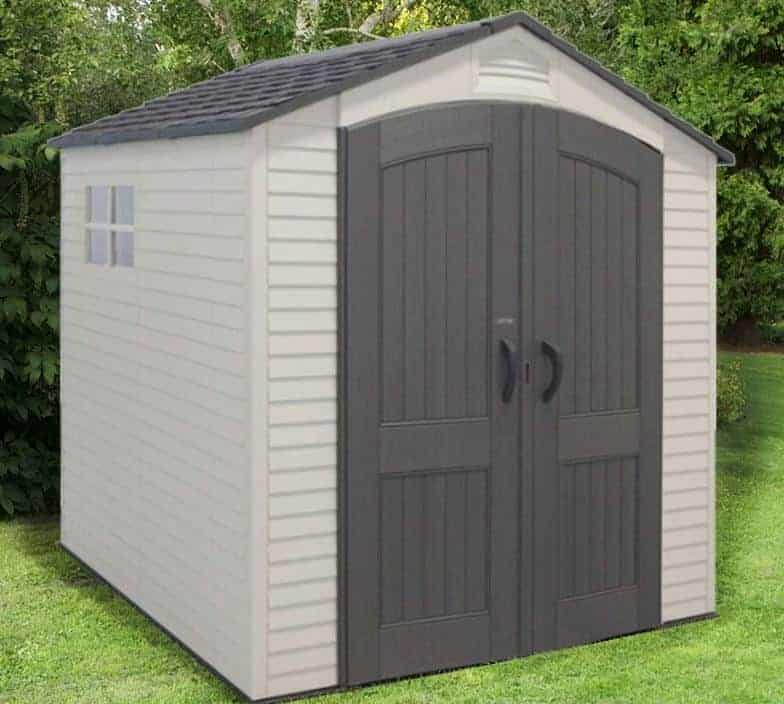 7' X 7' Lifetime Heavy Duty Plastic Shed - What Shed