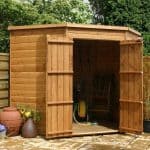 7 x 7 Waltons Windowless Tongue and Groove Wooden Corner Shed