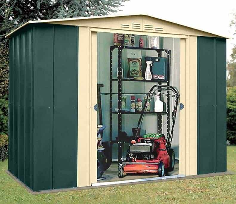 8' x 3' Shed Baron Grandale Eight Metal Shed - What Shed