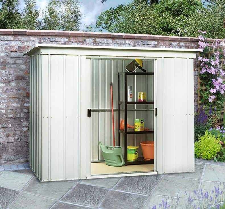 absco spacesaver garden shed - 1.52mw x 1.52md x 2.08mh