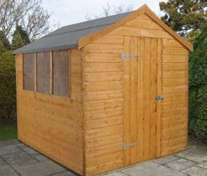 8' x 6' Shed-Plus Oriental Shiplap Apex Roof Shed