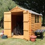 8 x 6 Waltons Overlap Apex Wooden Shed DD