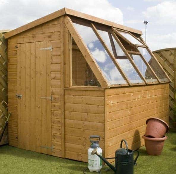 8 X 6 Waltons Tongue And Groove Potting Shed Wooden Greenhouse - What Shed