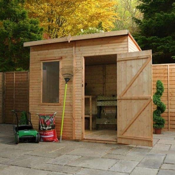 Woodland Trust 6 x 8 Kurva Curved Roof Shed - What Shed