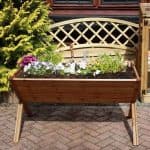 4 x 2 Waltons Pressure Treated Wooden Vegetable Trough