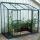 4 x 8 Vitavia Ida 3300 Green Lean-to Glass Greenhouse
