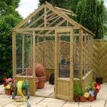 6 x 8 Waltons Pressure Treated Wooden Greenhouse