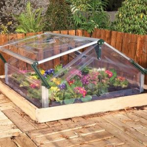 Palram 3 x 3 Silver Double Cold Frame