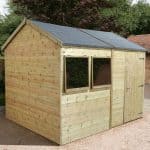 10' x 6' Shed-Plus Champion Heavy Duty Reverse Apex Single Door Shed