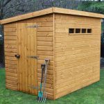 7' x 5' Traditional Pent Security Shed