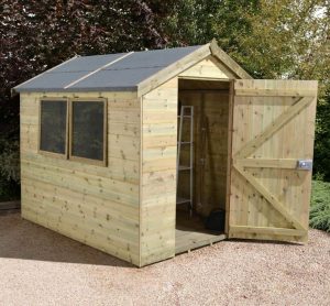 8' x 6' Shed-Plus Champion Heavy Duty Apex Single Door Shed