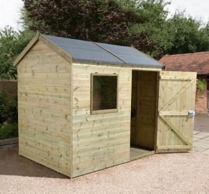 8' x 6' Shed-Plus Champion Heavy Duty Reverse Apex Single Door Shed