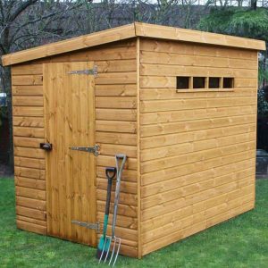 8' x 6' Traditional Pent Security Shed