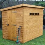 8' x 6' Traditional Pent Security Shed
